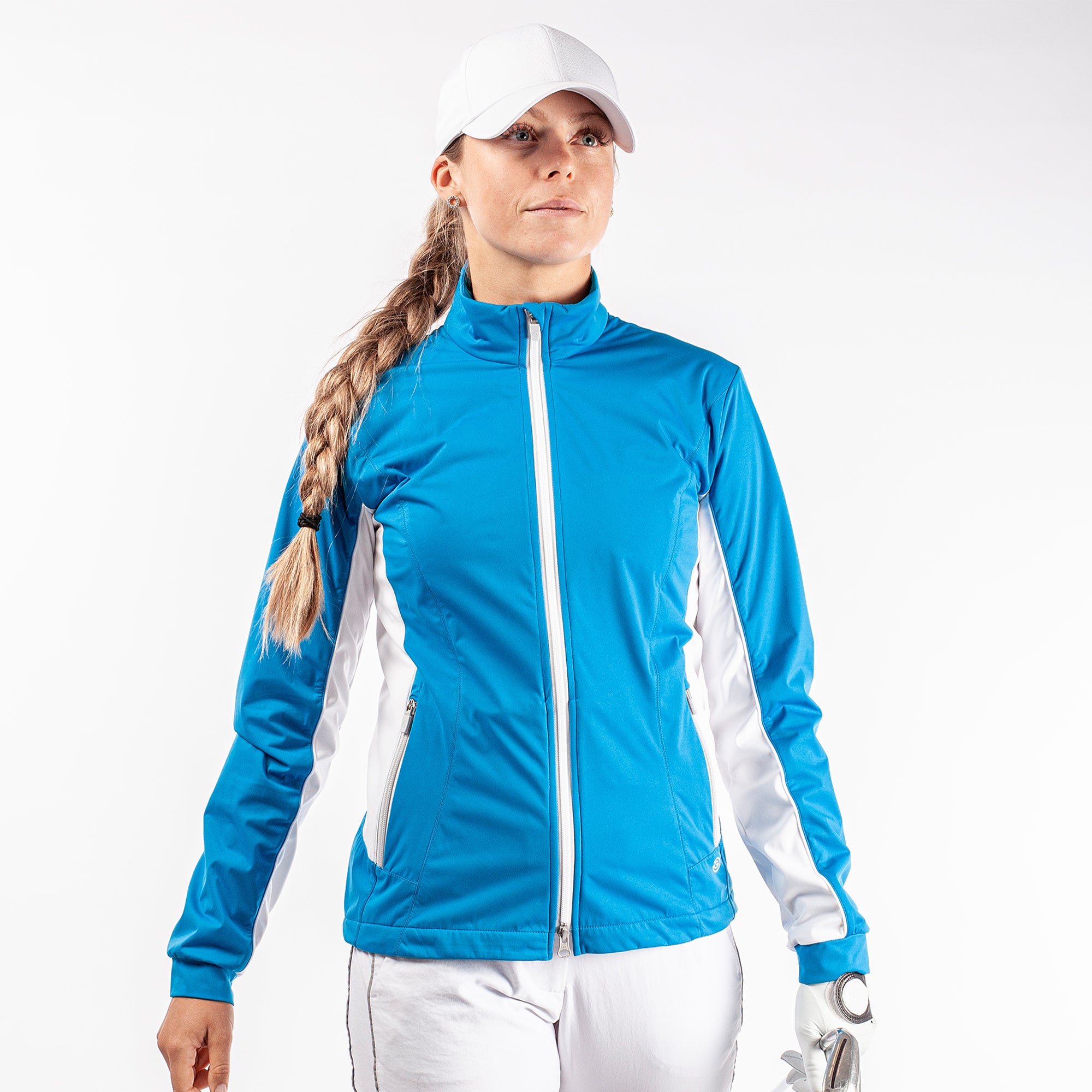 Galvin Green Larissa Interface-1 Ladies Golf Windstopper Blue/White